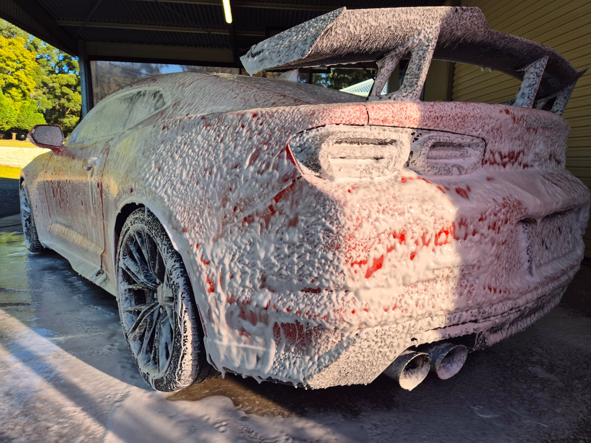 Car after detailing